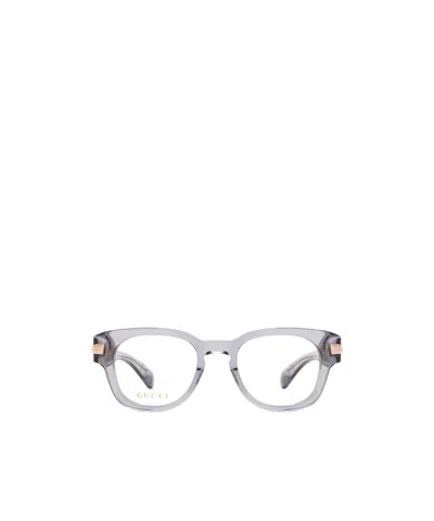 GUCCI GUCCI EYEWEAR ROUND FRAME GLASSES