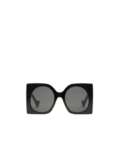 GUCCI GUCCI EYEWEAR OVERSIZED FRAME SUNGLASSES