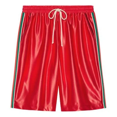 GUCCI Gucci SS21 Side Hem Shorts 'Red'
