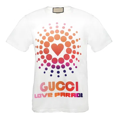 GUCCI GUCCI SS22 Gucci Love Parade print Tee 'White'