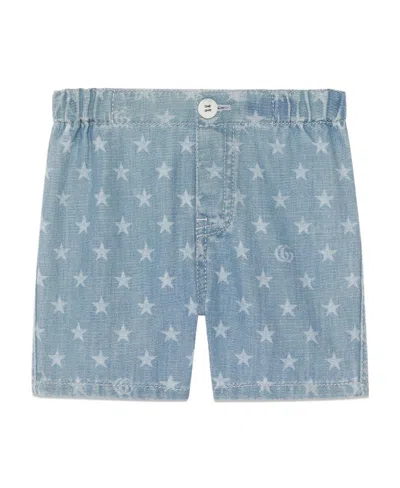 GUCCI GUCCI KIDS STAR PRINTED BERMUDA SHORTS