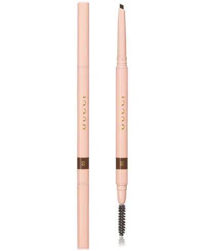 GUCCI STYLO A SOURCILS WATERPROOF EYEBROW PENCIL