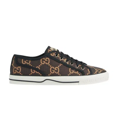 GUCCI GUCCI TENNIS 1977 LOW 'GG MONOGRAM - EBONY BEIGE'