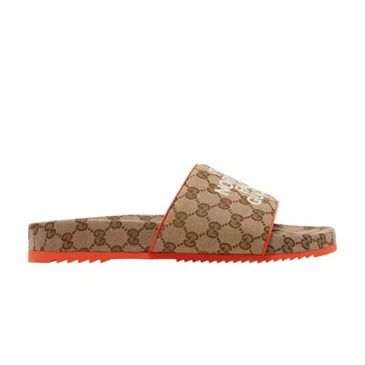 GUCCI THE NORTH FACE X GUCCI SLIDE 'BEIGE ORANGE'