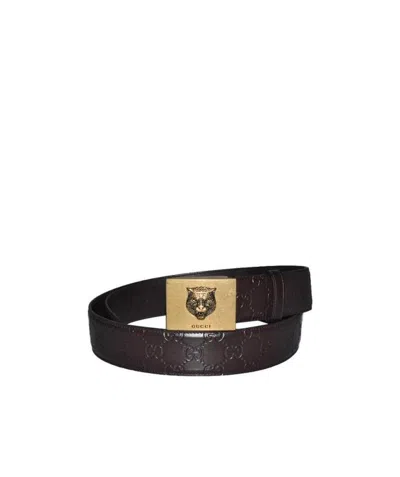 GUCCI TIGER HEAD BELT