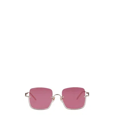 GUCCI GUCCI EYEWEAR SQUARED FRAME SUNGLASSES
