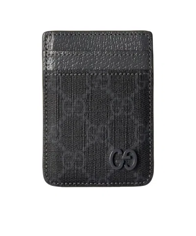 GUCCI GUCCI BI-COLOR MAGNETIC CARD CASE