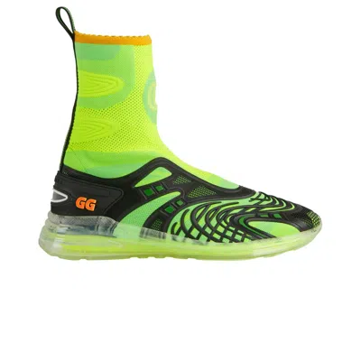 GUCCI GUCCI ULTRAPACE R MID 'NEON GREEN BLACK'