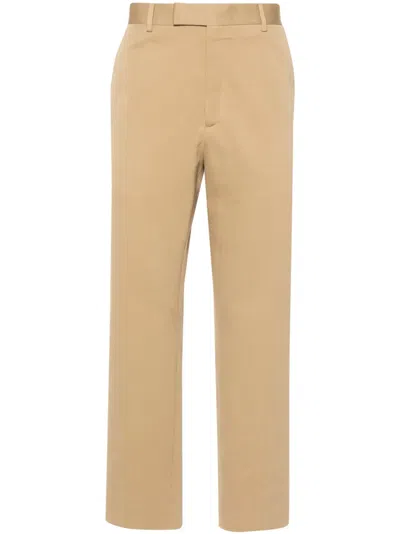 GUCCI WEB-STRIPE TRIM TAILORED TROUSERS