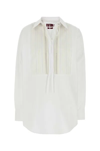 GUCCI GUCCI WHITE POPLIN OVERSIZE SHIRT
