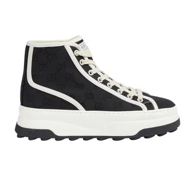 GUCCI GUCCI WMNS GG HIGH 'INTERLOCKING G - BLACK'
