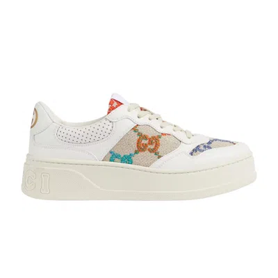 GUCCI GUCCI WMNS GG SNEAKER 'MULTICOLOR EMBROIDERED'
