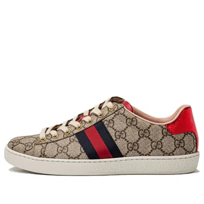 GUCCI (WMNS) Gucci Ace GG Supreme 'Beige'
