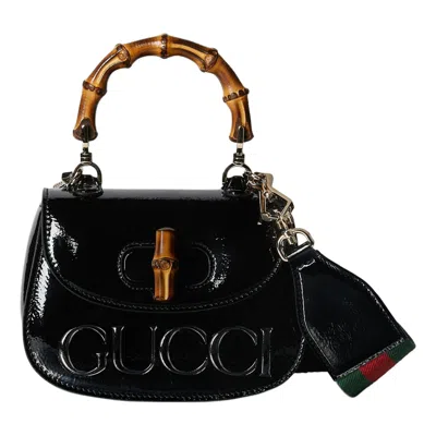 GUCCI (WMNS) Gucci Bamboo 1947 Mini Top Handle Bag 'Black'