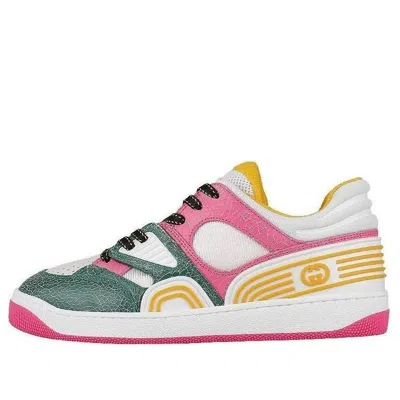 GUCCI (WMNS) Gucci Basket 'Pink Green White'