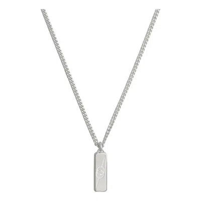 GUCCI (WMNS) Gucci Diagonal Interlocking G Necklace 'Silver'
