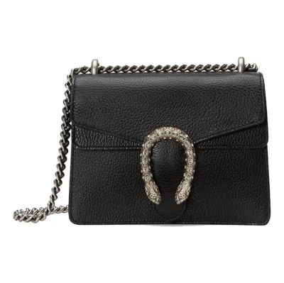 GUCCI (WMNS) Gucci Dionysus Leather Mini Handbag Black