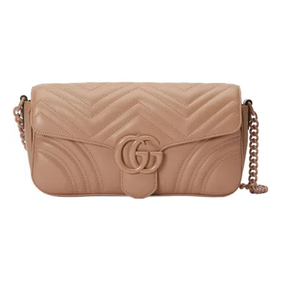 GUCCI (WMNS) Gucci GG Marmont Matelasse Shoulder Bag 'Rose Pink'