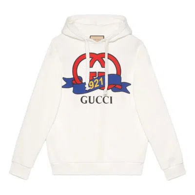 GUCCI (WMNS) Gucci Interlocking G 1921 Print Sweatshirt 'White'