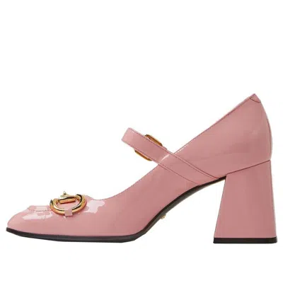 GUCCI (WMNS) Gucci Mid-heel Pump With Horsebit 'Rose'