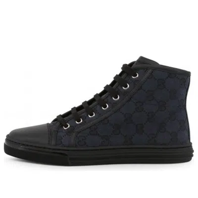 GUCCI (WMNS) Gucci Monogram Canvas GG High  'Black'