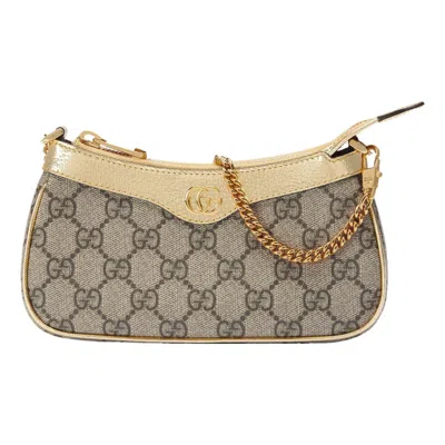 GUCCI (WMNS) Gucci Ophidia Mini Bag 'Beige Ebony Supreme'