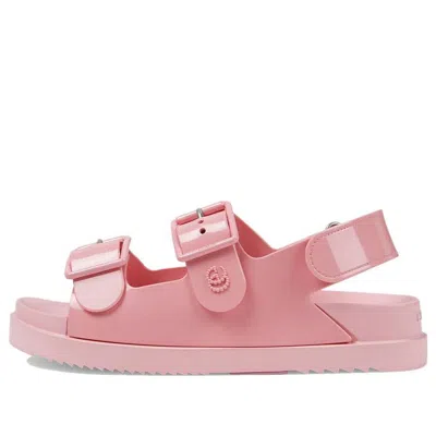 GUCCI (WMNS) Gucci Rubber Slingback Sandals 'Pink'
