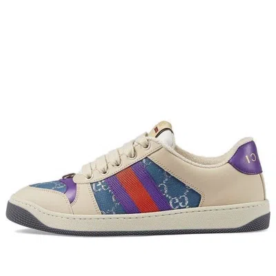 GUCCI (WMNS) Gucci Screener 'Blue GG Lam'