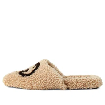 GUCCI (WMNS) Gucci Slippers Interlocking G 'Butterscotch'