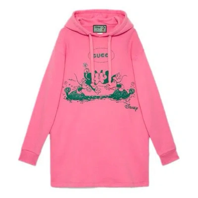 GUCCI (WMNS) Gucci x Disney Hooded Dress For Pink