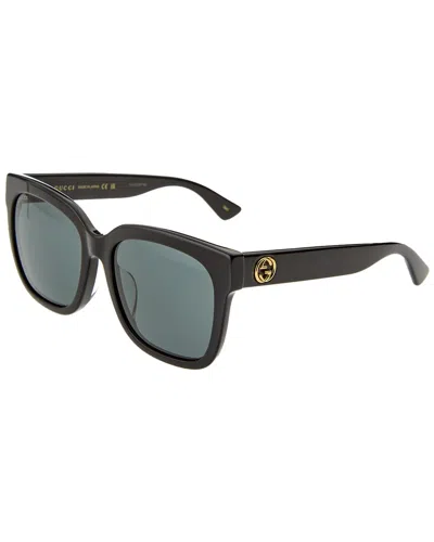 GUCCI GUCCI WOMEN'S GG0034SAN 55MM SUNGLASSES