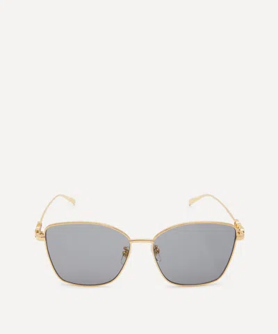 GUCCI GUCCI WOMEN'S GOLD-TONE CAT-EYE SUNGLASSES