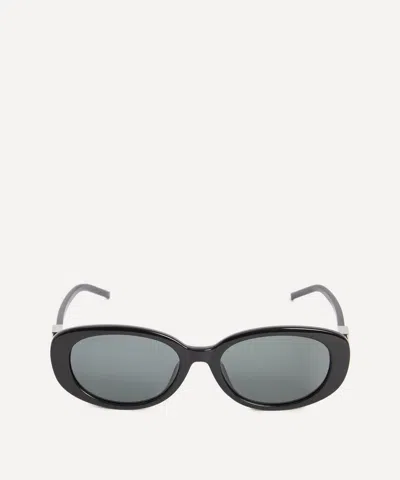 GUCCI GUCCI WOMEN'S OVAL EMBELLISHED G LOGO SUNGLASSES