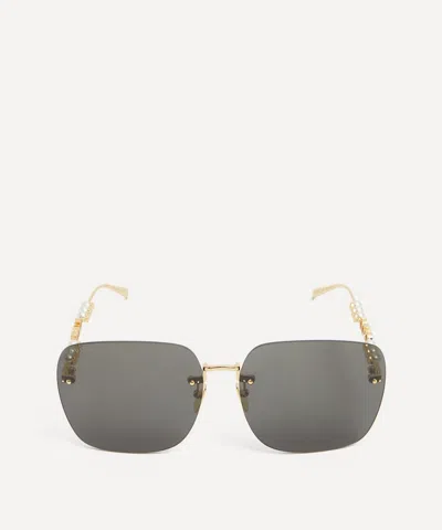 GUCCI GUCCI WOMEN'S RECTANGULAR SUNGLASSES