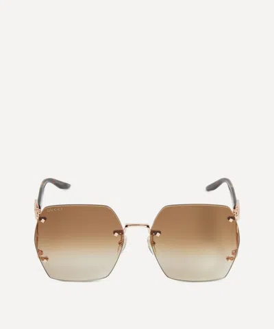 GUCCI GUCCI WOMEN'S SQUARE SUNGLASSES