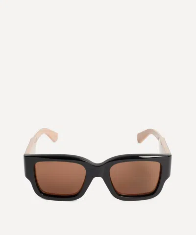 GUCCI GUCCI WOMEN'S SQUARE TWO-TONE SUNGLASSES