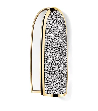 GUERLAIN CRYSTAL-EMBELLISHED ROUGE G LIPSTICK CASE