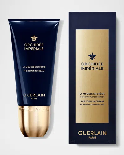 GUERLAIN ORCHIDEE IMPERIALE FOAM IN CREAM CLEANSER, 5.07 OZ.