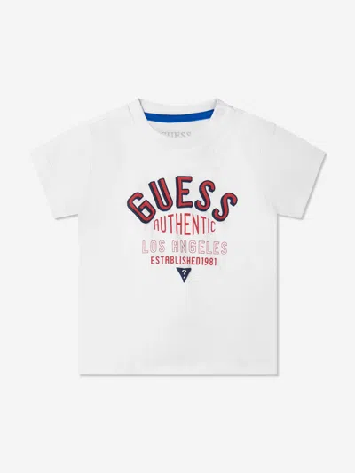 GUESS GUESS BABY BOYS LOGO T-SHIRT