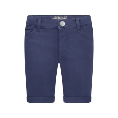 GUESS GUESS BOYS SHORTS - COTTON SHORTS 3 YEARS BLUE BY CHILDSPLAY CLOTHING