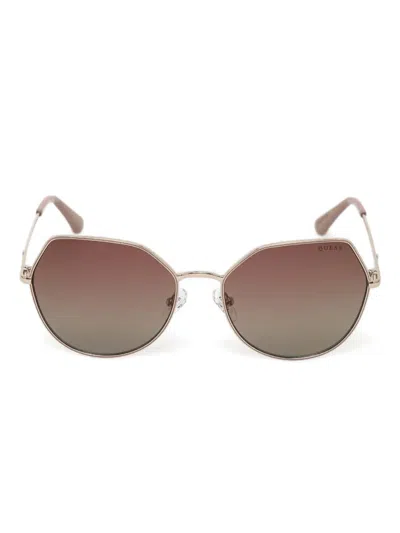 GUESS EYEWEAR GEOMETRIC-FRAME SUNGLASSES