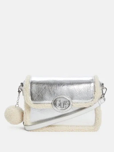 GUESS FACTORY GINA SHERPA CROSSBODY
