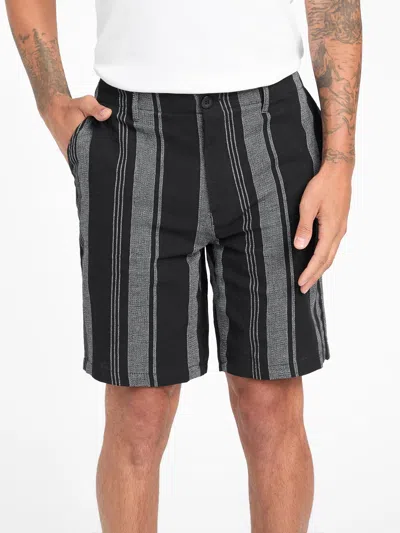 GUESS FACTORY KOVEN STRIPED SHORTS