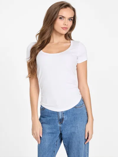 GUESS FACTORY RYLIE RIBBED TOP