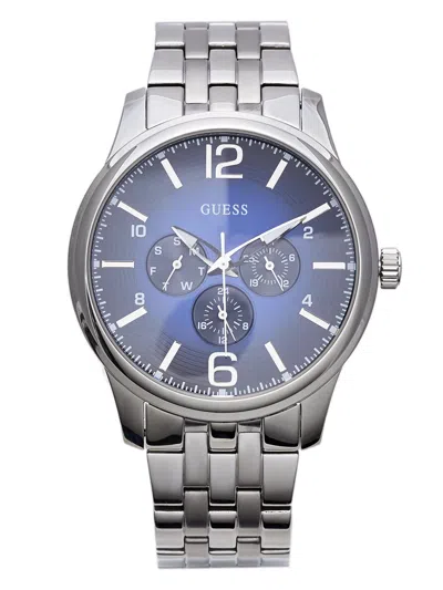 GUESS FACTORY SILVER-TONE MULTIFUNCTION WATCH