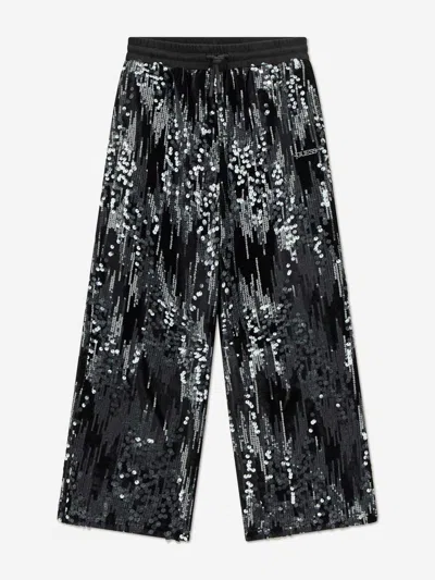 GUESS GUESS GIRLS SEQUIN WIDE LEG TROUSERS