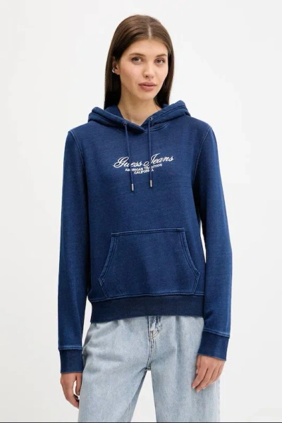 GUESS JEANS WOMEN'S SWEATSHIRT GUESS JEANS W5YQ11 KCXQ1 BL1N