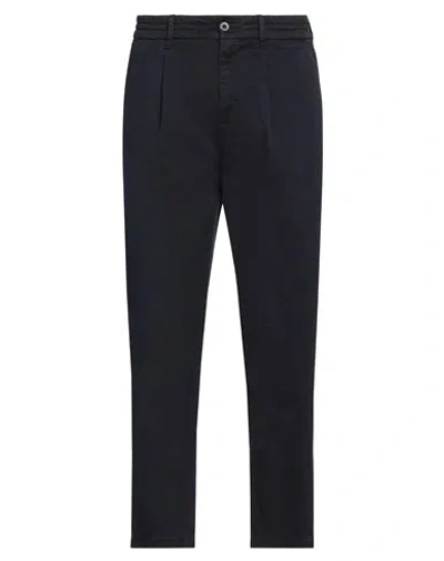 GUESS GUESS MAN PANTS MIDNIGHT BLUE SIZE 34 COTTON, ELASTANE