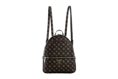 GUESS GUESS MANHATTAN LARGE BACKPACK (MOCHA LOGO)