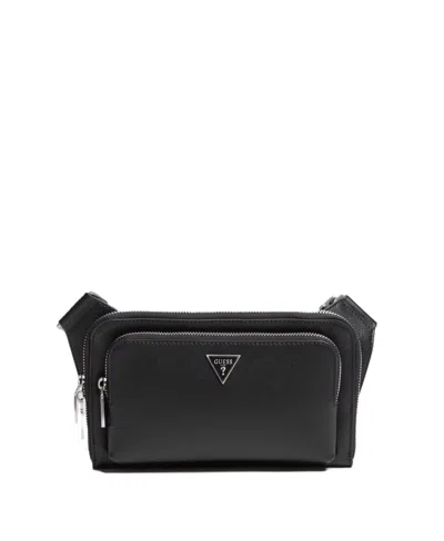 GUESS MEN'S MILANO FLAT BUM BAG WITH FRONT POCKET